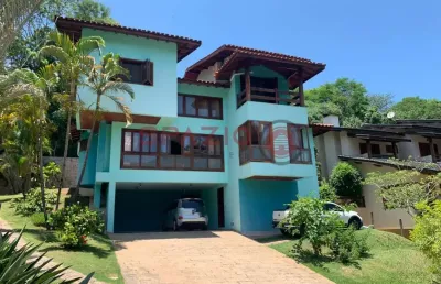 Casa em condomínio fechado com 3 quartos à venda na rua das peróbas, 124, chácara flora, valinhos, 304 m2 por r$ 1.670.000