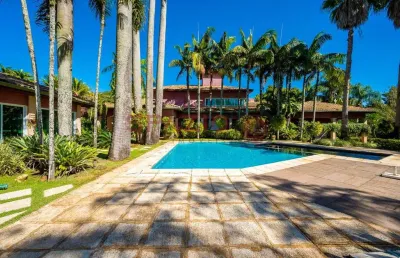 Casa em condomínio fechado com 8 quartos à venda na rodovia comendador guilherme mamprim km, s/n, village sans souci, valinhos, 1014 m2 por r$ 8.000.000