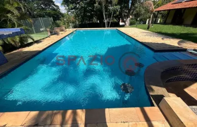 Casa em condomínio fechado com 4 quartos para alugar na rodovia comendador guilherme mamprim km, s/n, village sans souci, valinhos, 600 m2 por r$ 9.000