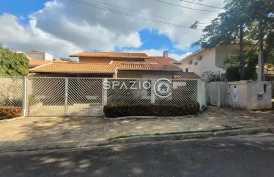 Casa em condomínio fechado com 3 quartos à venda na ipanema, 3485, loteamento caminhos de san conrado (sousas), campinas, 322 m2 por r$ 1.250.000
