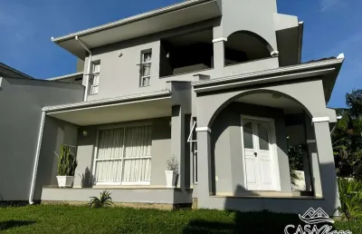 Casa em condomínio fechado com 4 quartos à venda na rua senador mafra, 232, santo antônio de lisboa, florianópolis por r$ 3.250.000