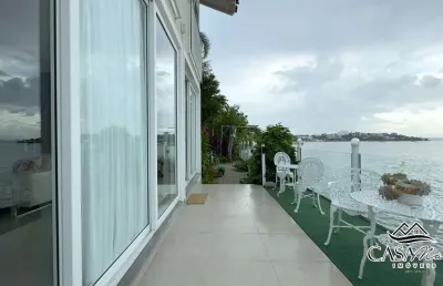 Casa com 4 quartos à venda na rodovia haroldo soares glavan, 4609, cacupé, florianópolis por r$ 5.880.000