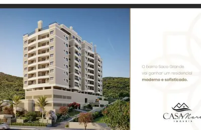 Apartamento com 2 quartos à venda na rodovia virgílio várzea, 1654, saco grande, florianópolis por r$ 1.007.372
