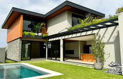 Casa em condomínio fechado com 4 quartos à venda na doutel de andrade, 277, lagoa da conceição, florianópolis por r$ 7.200.000