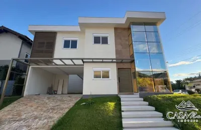 Casa em condomínio fechado com 3 quartos à venda na rua orlando phillipi, 1, saco grande, florianópolis por r$ 2.800.000
