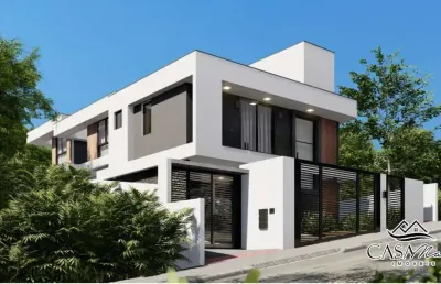 Casa em condomínio fechado com 3 quartos à venda na rua de pádua, 10, santo antônio de lisboa, florianópolis por r$ 1.655.000