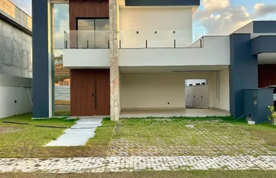 Casa à venda no condomínio jardins amsterdã – 3 suítes, piscina, 332 m² – parnamirim/rn