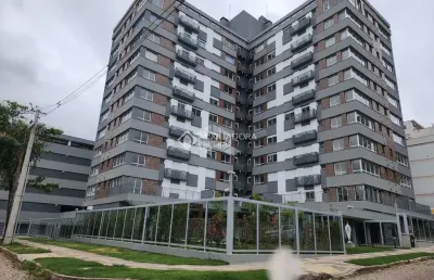 Studio com churrasqueira e vaga, em prédio com infra completa