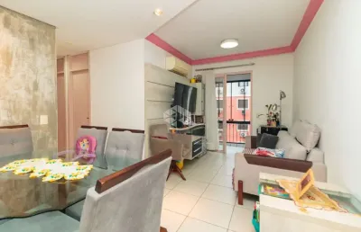 Apartamento com três quartos e churrasqueira no sarandi