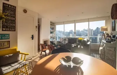 Apartamento em andar alto, com lareira e churrasqueira, no santana