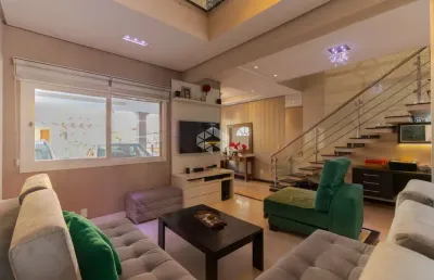Casa 3 dormitórios com 2 suítes e 5 vagas no em condomínio fechado no ecoville em porto alegre