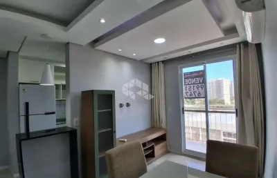 Apartamento 2 quartos sendo 1 suíte   sacada  vaga semimobiliado  no são sebastião