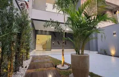 Sobrado em alto padrão - 3 suítes plenas - res. sevilha - st. moinho dos ventos