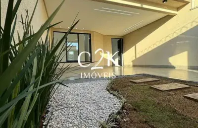 Casa moderna e marcante no jardim presidente - 3 quartos - nova