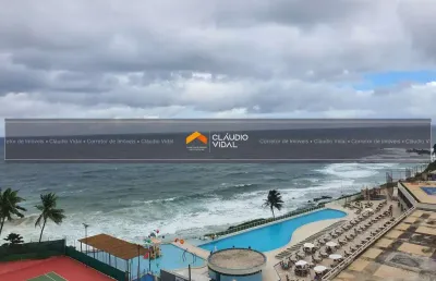 Belíssima cobertura 161 m2, 2/4, no costa spaña em ondina, salvador - ba