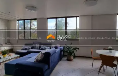 Lindo apartamento com vista mar, 282 m2, 5 suítes em  itapuã, salvador, ba