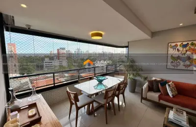 Lindo apartamento decorado, 150 m², 3/4, na rua das dálias, pituba,  salvador - ba