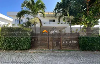 Encantadora casa duplex, 266 m² com 4/4, buraquinho em lauro de freitas- ba
