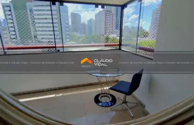 Excelente apartamento com 4/4 com dependências no lot. aquarius (pituba