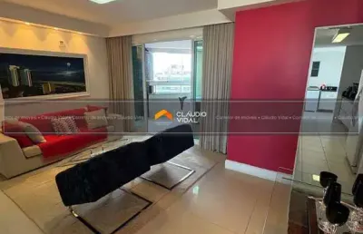 Excelente apartamento  mobiliado, 4 suítes em patamares, salvador - ba