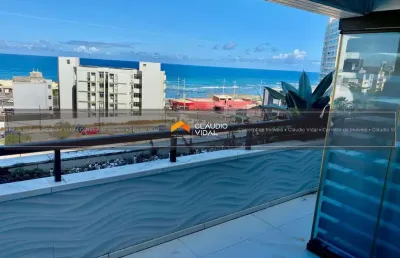 Apartamento porteira fechada com 57m², 1/4 na pituba, salvador - ba