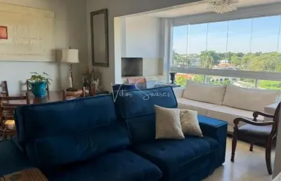 Apartamento e três quartos com suíte, para venda, no edificio luiz doná, em birigui