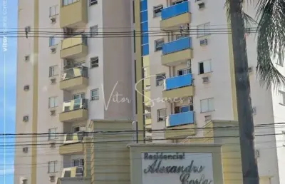 Cobertura disponível para venda no residencial alexandre costa em birigui, moveis planejados na cozinha, 3 quartos sendo 1 suíte e área gourmet