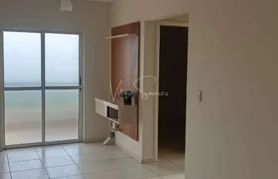 Apartamento disponível para locação em birigui no jardim manuela, apartamento com; 2 quartos, sala de tv, sala de jantar e 1 vaga de garagem