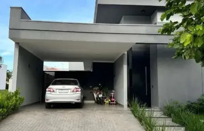 Venda de casa em condomínio de luxo em birigüi-sp, jardim pinheiros: 3 quartos, 3 suítes, 2 salas, 4 banheiros, 2 vagas, 178m².