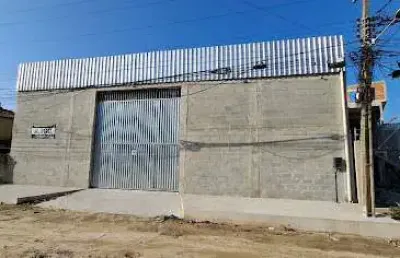 Galpão para alugar, 280 m² por r$ 5.166,67/mês - balneário são pedro i - são pedro da aldeia/rj