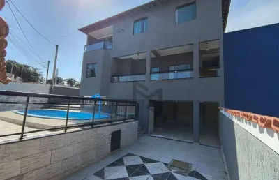 Casa com 4 dormitórios, 150 m² - venda por r$ 650.000 ou aluguel por r$ 3.700/mês - boqueirão - são pedro da aldeia/rj