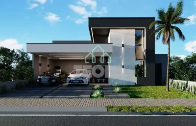 Casa com 4 dormitórios sendo 2 suítes e 1 demi suíte, à venda, 190 m² por r$ 1.500.000 - condomínio