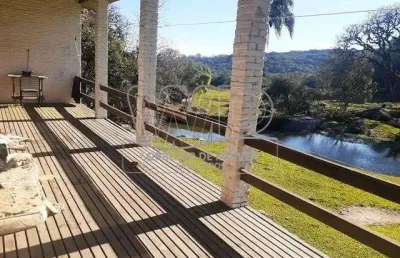 Fazenda com 3 salas à venda na beco casemiro schmiedel, 500, lami, porto alegre por r$ 2.400.000