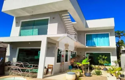 Casa com 4 dormitórios à venda, 260 m² por r$ 1.500.000,00 - nova são pedro - são pedro da aldeia/rj