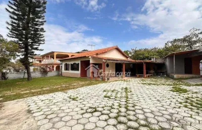 Casa com 3 dormitórios, 126 m² - venda por r$ 415.000,00 ou aluguel por r$ 3.033,33/mês - balneário são pedro i - são pedro da aldeia/rj