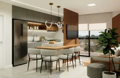 Apartamento com 2 quartos à venda no bom retiro, joinville , 67 m2 por r$ 475.000