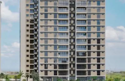 Lançamento em construção – bloco 14 andares em águas claras • 33 unidades de 4 quartos (119-121 m²) + 2 coberturas de 241 m²