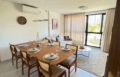 Apartamento de luxo 3 quartos à venda em águas claras – rua 36, mobiliado, decorado e varanda gourmet