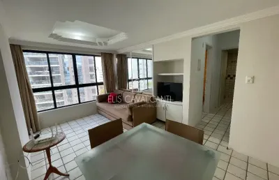 Flat com 1 quarto para alugar na Rua dos Navegantes, Boa Viagem, Recife