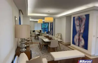 Apartamento para locação em moema com 3 suítes,170m²