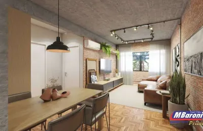 Lindíssimo apartamento 02 dormitórios, 1 vaga no melhor de higienópolis
