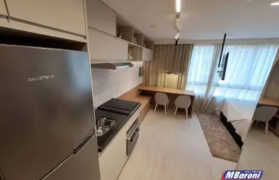 Apartamento novo  para locação , pinheiros , 1 dorm, 20m2 , 1 vaga