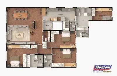 Apartamento à venda na Rua Visconde de Ouro Preto, Higienópolis, São Paulo