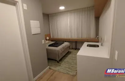 Apartamento com 1 quarto para alugar na Rua Cancioneiro de Évora, Santo Amaro, São Paulo