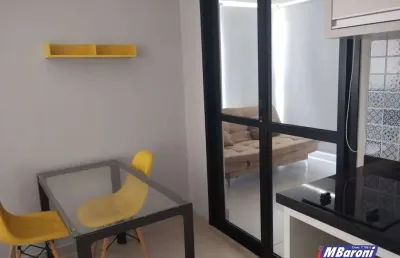 Studio para locação 28 m² com varanda integrada e 01 vaga - jardim paulista