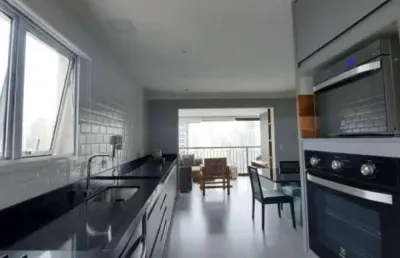 Cobertura a venda em pinheiros ,140m2 , 2 dormitórios ,1 suíte ,2 vagas
