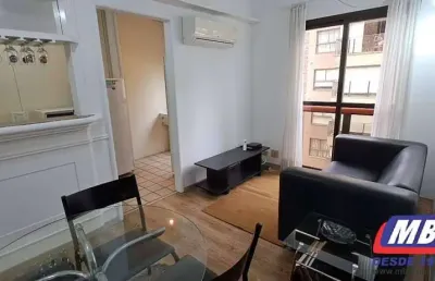 Apartamento locação, jardim paulista , 2 dorms (1 suite) , 1 vaga , 45m2.