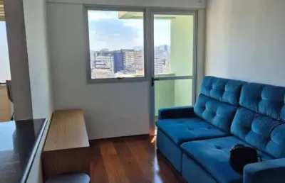 Apartamento aluga, mobiliado , aclimação, 1dorm, varanda, 42m2, lazer compl