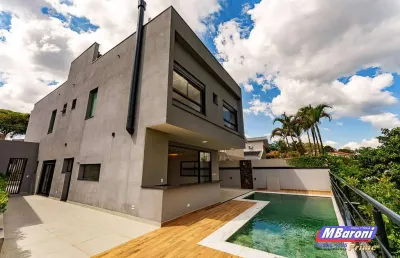 Casa no condomínio são paulo ii para venda com 5 quartos, sendo 5 suítes, 3