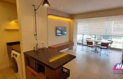 Apartamento aluga , jd. paulista ,2 dorms(1 suite ),1 vaga, mobiliado,lazer